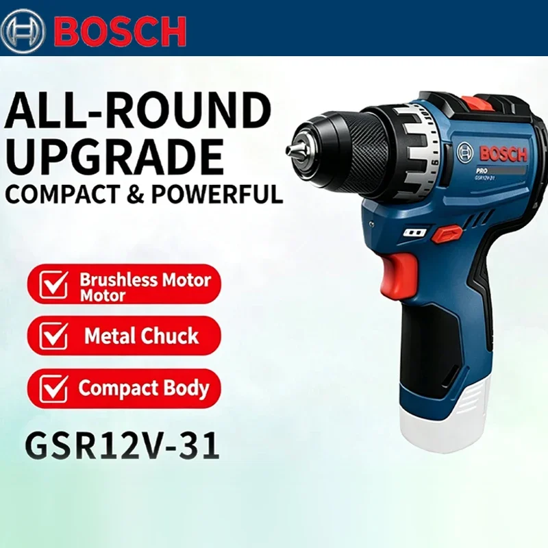 Home Improvement And Tools - Furadeira Elétrica Sem Escovas Bosch GSR