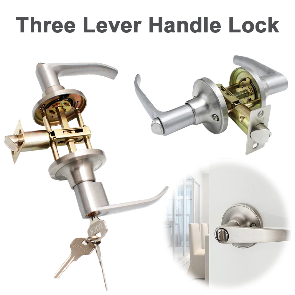 Door Knob Replacement - Fechadura de alavanca de porta de