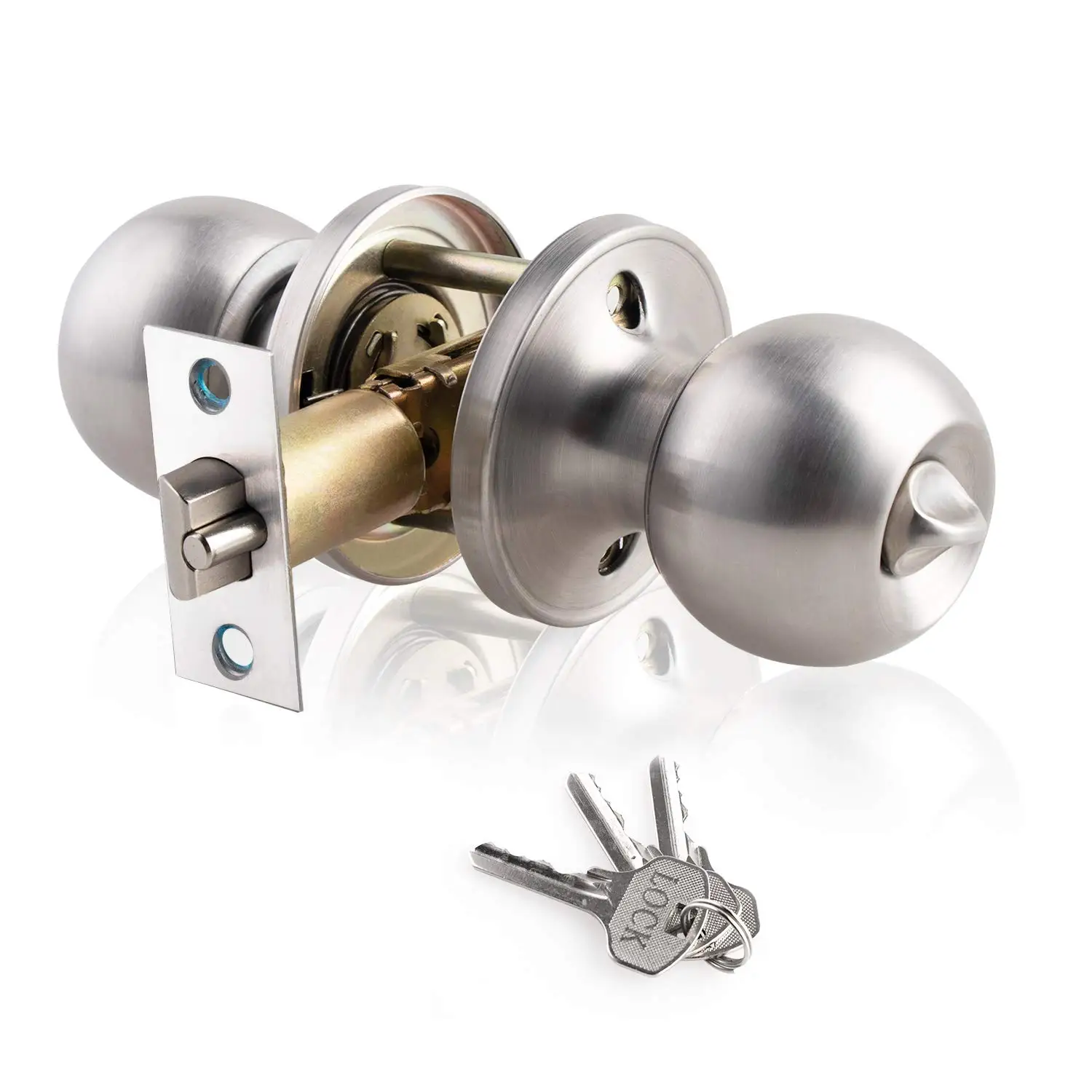 Door Knob Replacement - Maçaneta de Porta com Fechadura Redonda