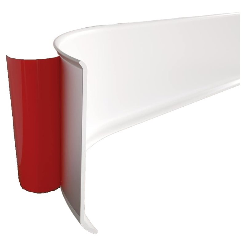 Baseboard Molding Trim - Moldura Flexível para Rodapé, 5 Metros