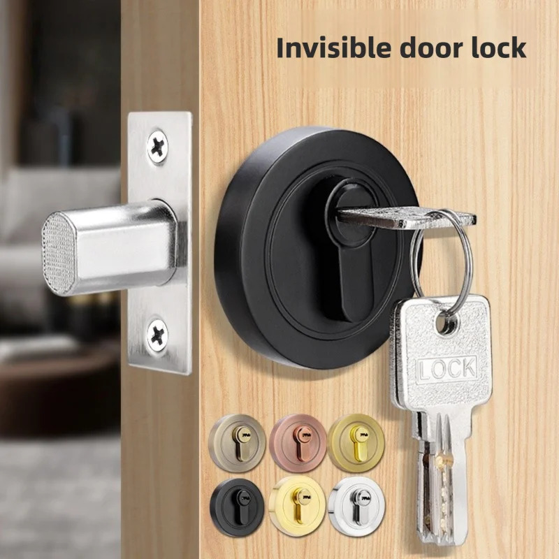 Door Knob Replacement - Fechadura de porta oculta; fechadura oculta;