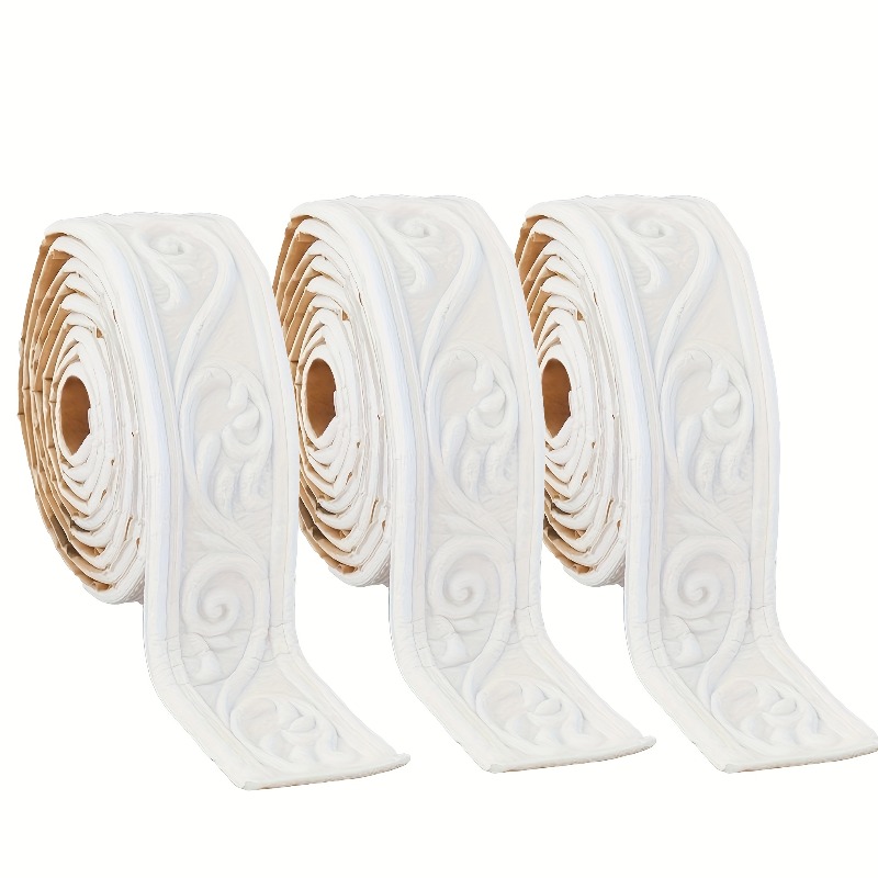 Baseboard Molding Trim - Decoração de Parede em Espuma Flexível
