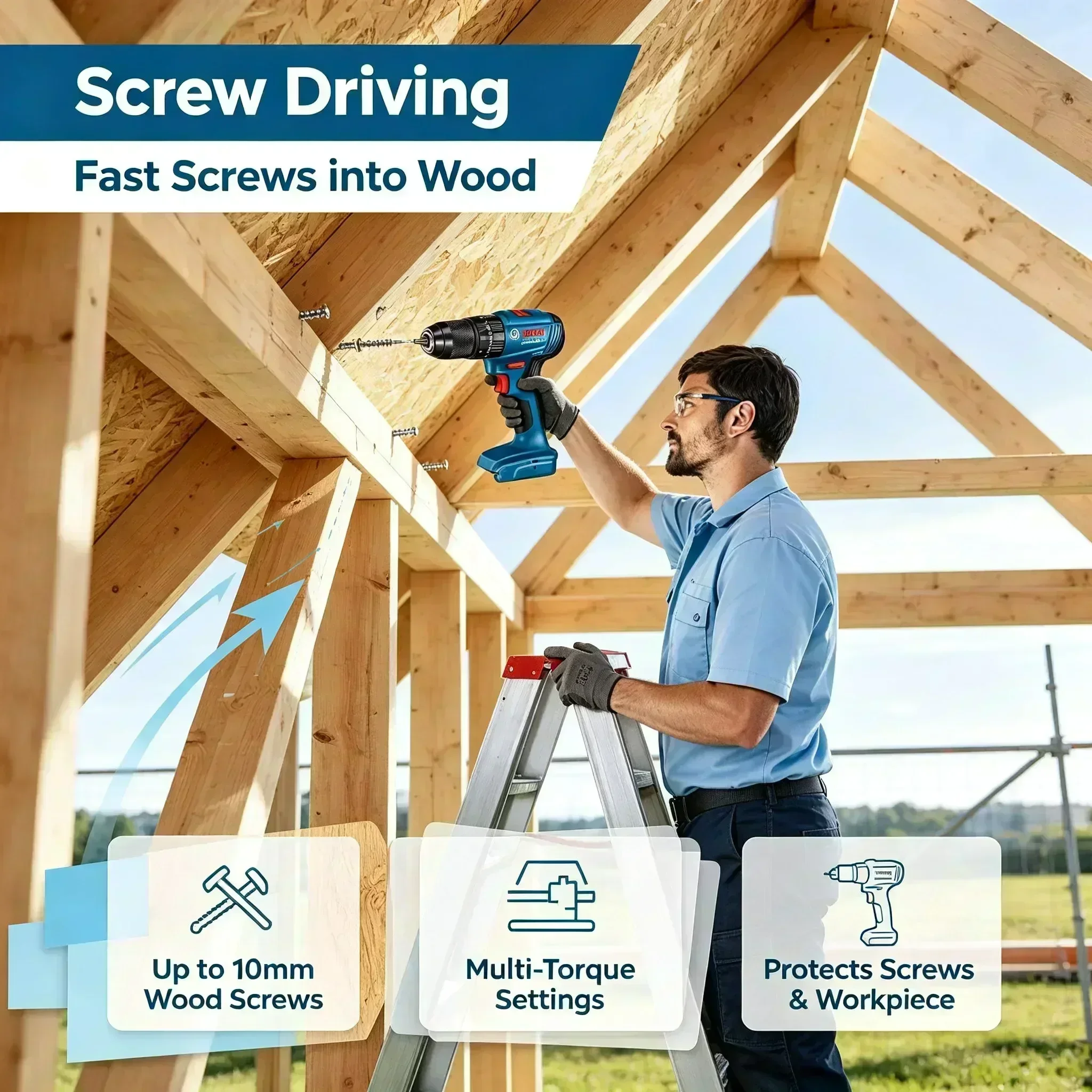 Furadeira de impacto sem fio B - Bosch Drill Gsb 18V avaliação e preço