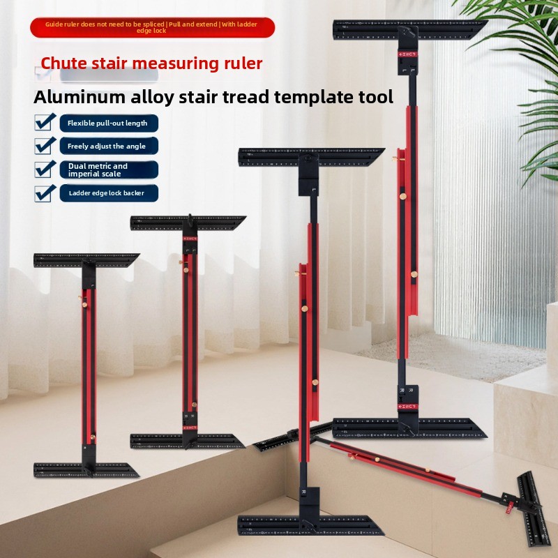 Régua de alumínio para escadas - Home Improvement And Tools avaliação e preço
