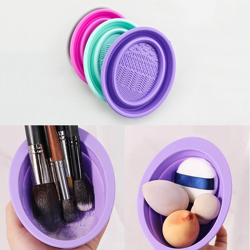Escova de maquiagem de silicon - Home Improvement And Tools avaliação e preço