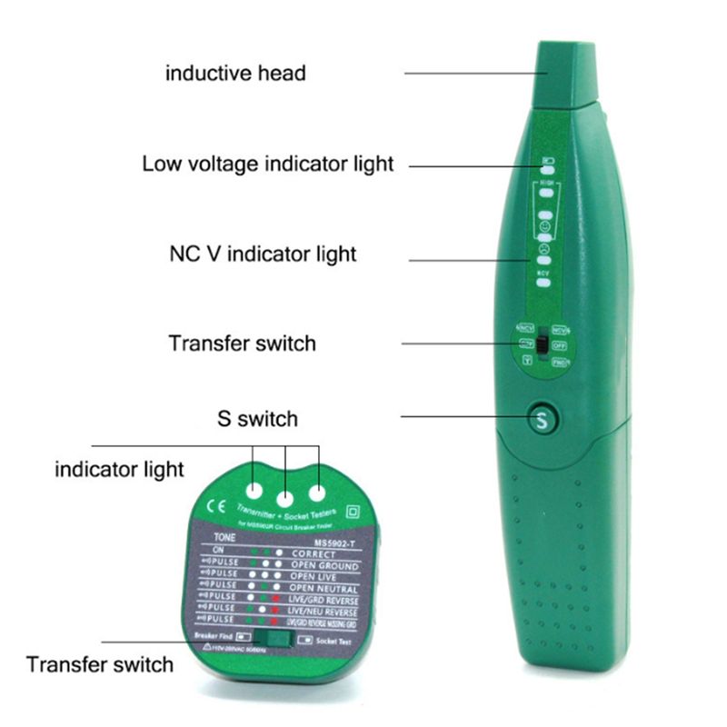 DT19 - Localizador de Disjunto - Circuit Breaker Finder avaliação e preço