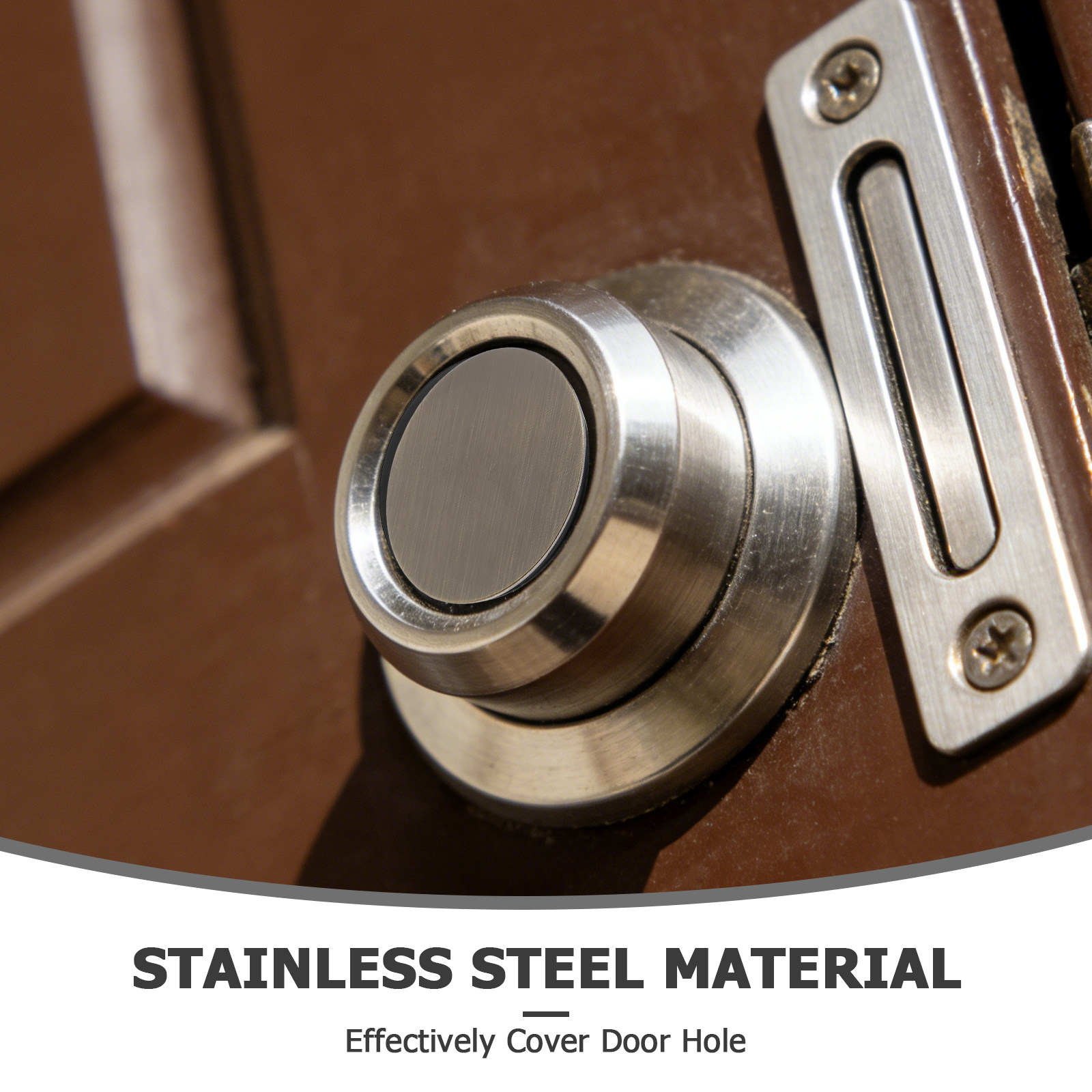 Placas de cobertura para furos - Door Knob Replacement avaliação e preço