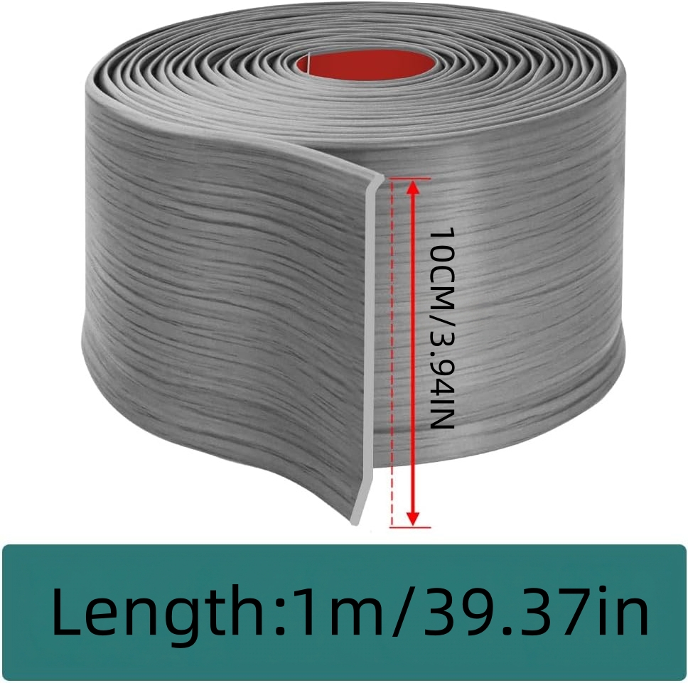 1 Peça de Rodapé Autoadesivo p - Baseboard Molding Trim avaliação e preço