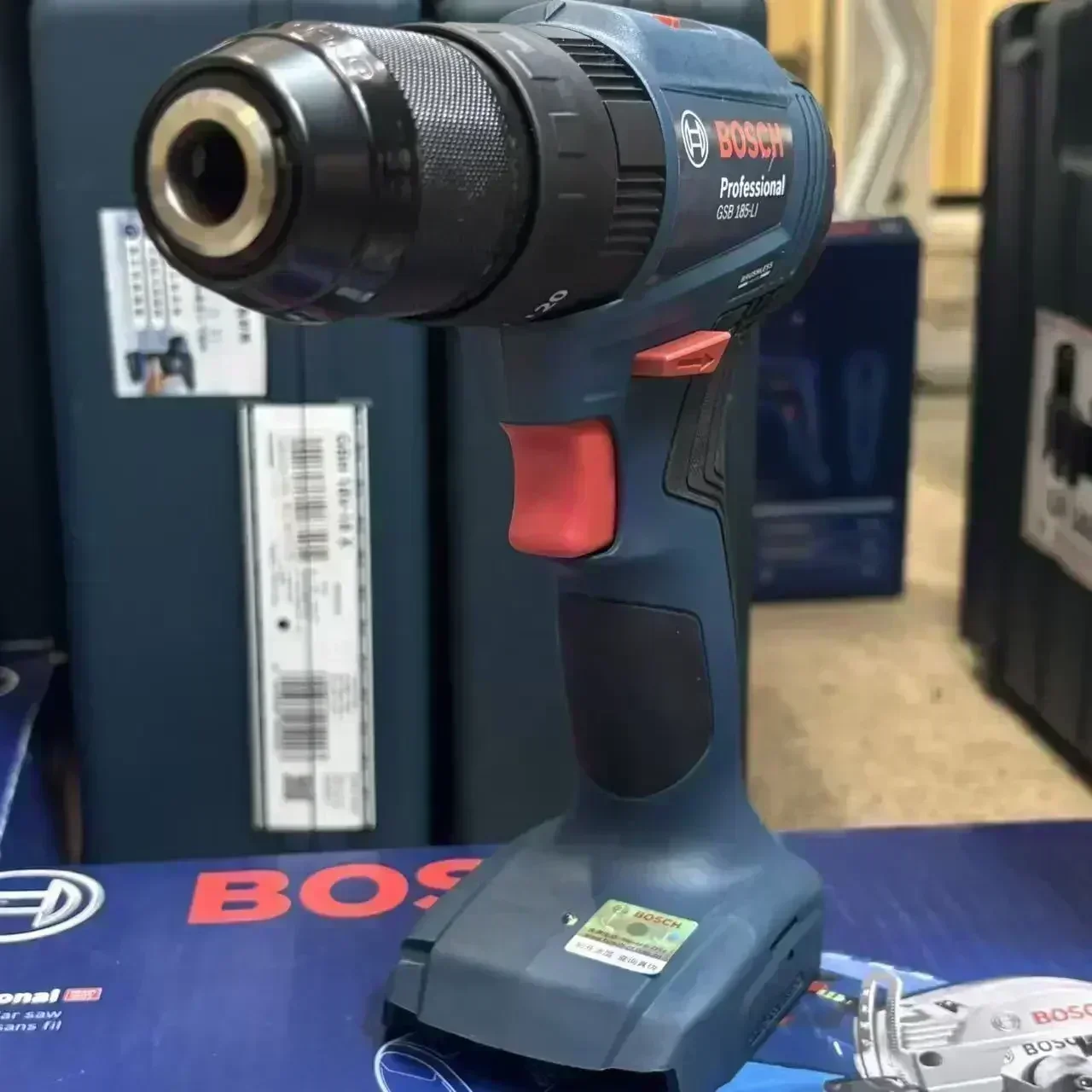 Furadeira de impacto sem fio B - Bosch Drill Gsb 18V avaliação e preço