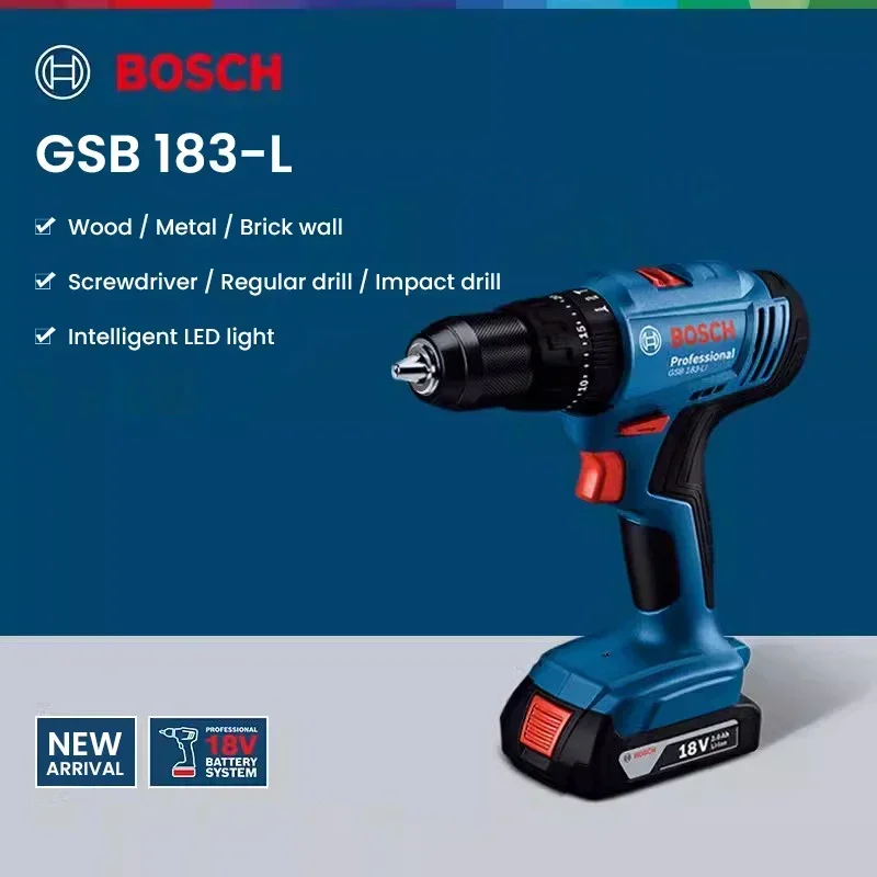 Furadeira de Impacto Sem Fio B - Bosch Drill Gsb 18V avaliação e preço