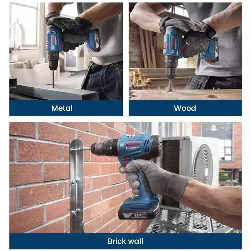 Furadeira de Impacto Sem Fio B - Bosch Drill Gsb 18V avaliação e preço