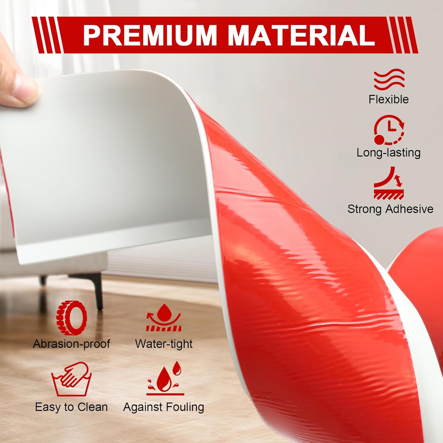 Rodapé de Vinil Flexível Autoa - Baseboard Molding Trim avaliação e preço